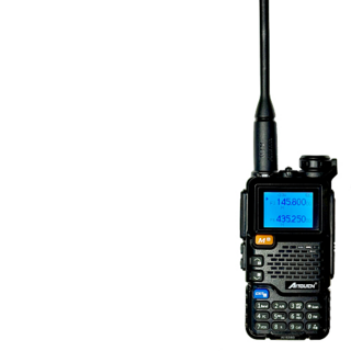 AITOUCH AI-5280 雙頻無線電對講機 AI5280 航空頻 Type-C充電 一鍵對頻 計頻器, 1個, AI-5280 整組