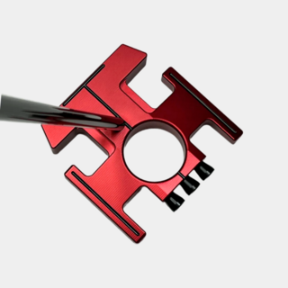 위씨 WE.C 배틀크루저 제로 토크 퍼터 레드 BC-Z01 국내 생산 2025년, 35, 슈퍼스트로크 실버