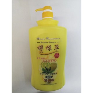 浪漫花語 何首烏滋潤洗髮乳 1800ml, 1個, 檸檬草清新洗髮乳