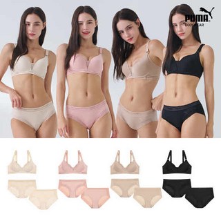 한정특가 [푸마 바디웨어] 여성 에어리 서포트 브라팬티+세컨팬티 12종세트