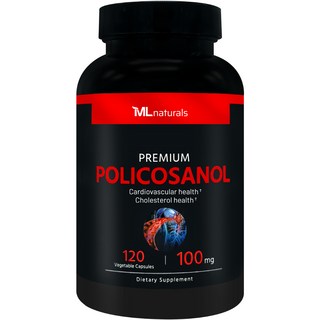 [미국빠른직구] 마이라이프 내추럴스 고함량 폴리코사놀 100mg (총지방족 99%/옥타코사놀 60%), 1개, 120정