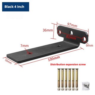 2팩 헤비 듀티 5MM 주철 금속 선반 브래킷 산업용 하드웨어 지지대 두꺼운