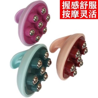 七龍珠全身按摩器 滾輪按摩 揉腹部肚子 滾珠手動 疏通經絡 瘦腿按摩器, 1個, 升級款 2個裝