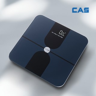 CAS 스마트 체중계 삼성헬스 연동 인바디 가정용 블루투스 BIA 정밀 측정, 1개, 블랙 (BLACK), BFA-S19