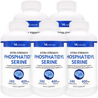 마이라이프 내추럴스 포스파티딜세린 400mg, 240정, 5개