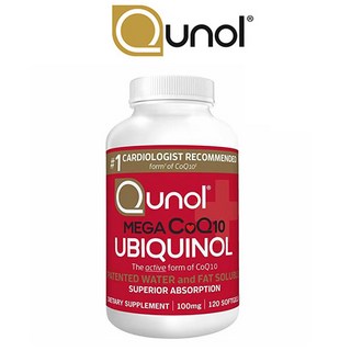 Qunol 메가 코큐텐 120정, 1개