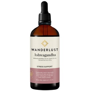 호주 원더러스트 Wanderlust Ashwagandha 아슈와간다 스트레스 서포트 액상, 3개