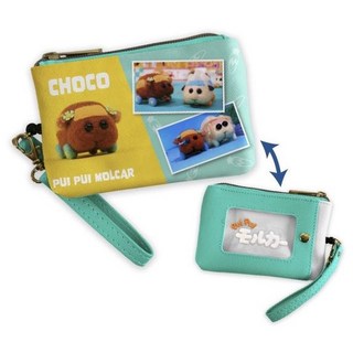 天竺鼠車車 IC票卡夾 包包袋 巧克力款 附吊繩
