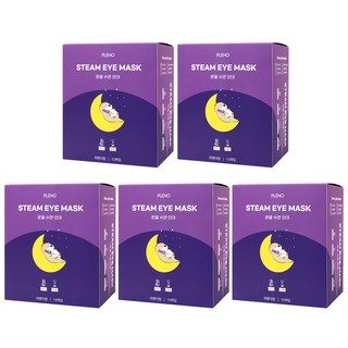 플레노 온열수면안대 스팀 아이마스크 라벤더향, 5세트, 10매입