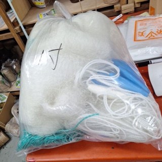 原子網8尺 200號 塑膠浮標 庫存價 線徑0.22, 1個, 寸6抓4指魚