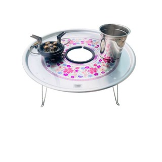 [늘그대] 삼초낭만상 양은밥상 igt 캠핑테이블 버너테이블 캠핑버너