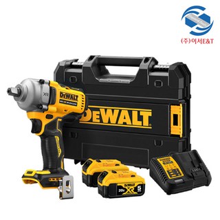 DEWALT 디월트정품 DCF892P2T 20V MAX 미드토크 임팩트 렌치 5.0Ah 세트, 1개