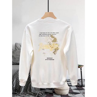 大學T 長袖T恤 秋冬衛衣 Oversize 加絨加厚長袖 情侶裝 打底衫 秋冬季上衣