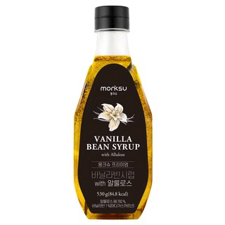 몽크슈 프리미엄 바닐라빈시럽 WITH 알룰로스, 530g, 1개