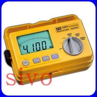 泰仕 TES-1601 絕緣測試器 高阻計 數位電錶 專業級儀錶, 1個