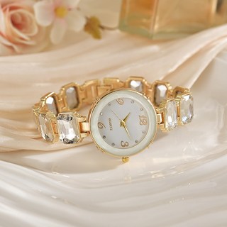 小冰糖 手錶 女款 2025 新款女士腕錶 輕奢圓形 高顏值 滿鑽