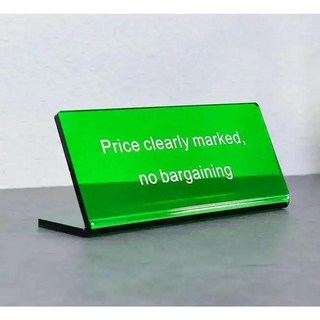 소셜 미디어 사인 인스타그램 웹 사이트 플렉시 유리 광고판 아크릴 간판 플레이트 인쇄, 1. Emerald Green, 1개