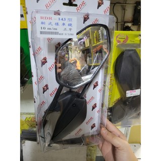 RDR 143型後視鏡 10mm正牙 台灣製造 機車後視鏡, 1個, 機車