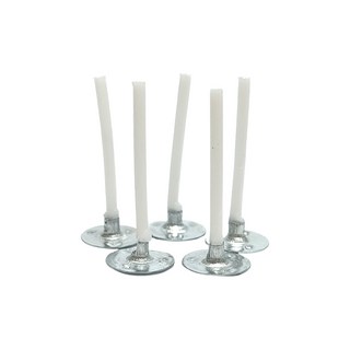 [이브닝메종] 티라이트 화이트 코팅 파라핀코팅 캔들 면심지 2호 (10개입), 1개