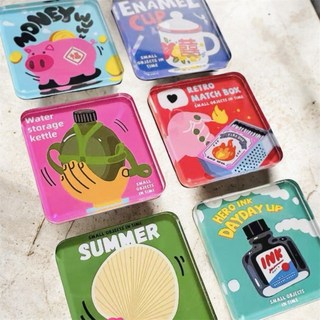 [10개 1SET] DIY 사진 자석 만들기 추억 냉장고 현관문 최애 애인 여친 남친 기념일 선물 생일 가족 친구 엄마 아빠, 1세트