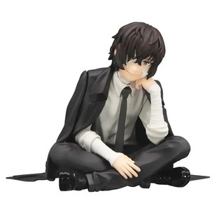 뱅고 스트레이 도그스 다자이 오사무 누들즈 프레스 피규어 일본 만화 컬렉션 귀여운 장식 크리스마스 선물, 1개