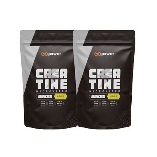 GOpower 果果能量 微粉化一水肌酸 香檸蜂蜜口味, 420g, 2個