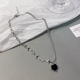 蝴蝶吊墜項鍊 韓國銀色 鈦鋼 女生百搭 高級感 小眾 珍珠鎖骨鏈 日常穿搭 不易褪色 輕奢質感 氣質女神 送禮首選 百搭耐看 顯白款