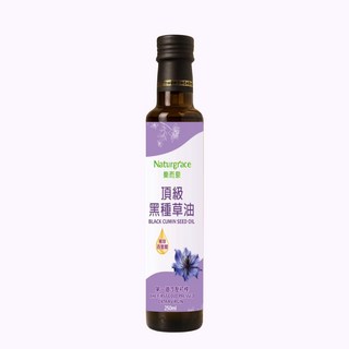 Naturgrace 樂而泉頂級黑種草油250ml，冷壓初榨，富含百里醌，促進新陳代謝, 1個, 250ml