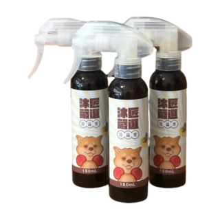 沐匠嚴選 除蝨樂 犬用型 犬用除蚤噴霧 天然成分 溫和不刺激, 補充瓶 ( 無噴頭 ), 1個, 150ml