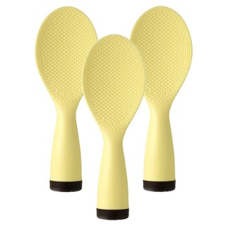 리한 오뚝이 롤리 주걱, 옐로우, 3개