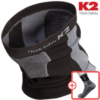 K2 겨울 넥워머+국산 고급 등산 양말 증정 (겨울 등산 자전거 스키 라이딩 등)