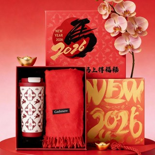 公司企業送員工入職客戶禮品定.制logo伴娘伴手禮實用結婚新年禮, 1個, 1L, 白色-馬上得福祿:詳情