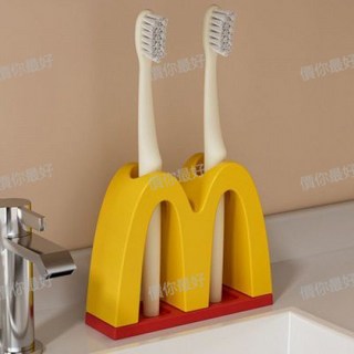 麥噹噹牙刷置物架免打孔牙刷架浴室衛生間牙膏牙刷收納架子牙具座, 1個, 麥噹噹牙刷置物架免打孔牙刷架浴室衛生間牙
