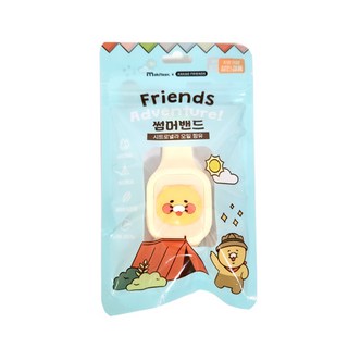 카카오프랜즈 라이언 썸머밴드 모기기피밴드, 1개