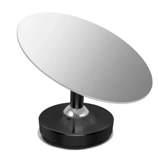 에스프레소 추출 샷 미러 스테인레스 스틸 포타필터 렌즈 유속 관찰 마그네틱 커피 액세서리 바리스타 도구, 01 black 1