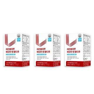 락토테미 어린콜라겐 비오틴 정 울트라 60정, 3개