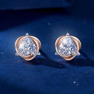 RU 情人節S925純銀項鍊，高顏值輕奢百搭，時尚圓環鎖骨鏈，女友生日禮物推薦