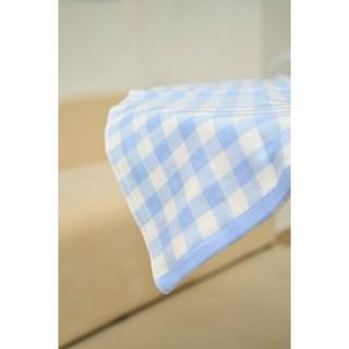 MYUMYU 沐慕家居 紗布浴巾 超吸水100%純棉浴巾 台灣24H出貨 奶茶格子毛巾, 1個