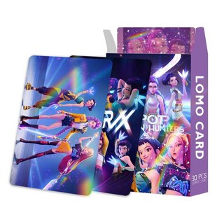 FATTYS 케이팝데몬헌터스 포토카드 헌트릭스 굿즈, 1박스, 30장