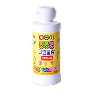 동아 딩동댕 노랑병아리 200ml, 빨강, 1개
