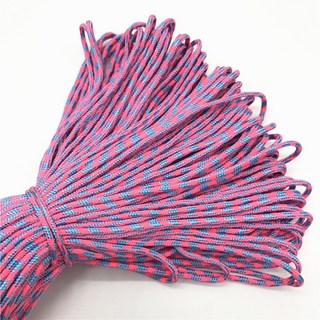 코즈 생존 솔리드 등산 한 로트 밧줄 장비 캠핑 Paracord 2mm 야드 유형 밀 코드 10 스펙 매는 가닥 낙하산, 11, 1개