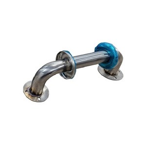 【海夫健康生活館】斜坡板專家 304不鏽鋼 一字型安全扶手 管徑31.8mm, 1個