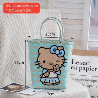 hellokitty bag 숄더백 쇼퍼백 핸드백 토트백 스몰 가방 미니백 여름백
