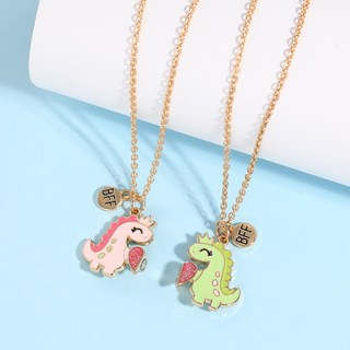 캐릭터 목걸이 실버 골드 체인 여아 남아 학생용