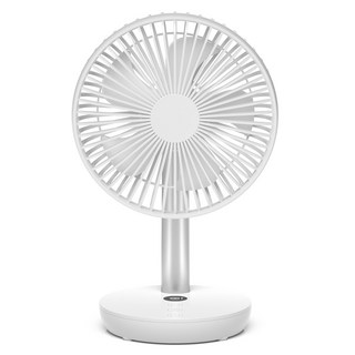Rotima 무선 탁상용 선풍기 타이머 자동회전 써큘레이터, 화이트, TF9