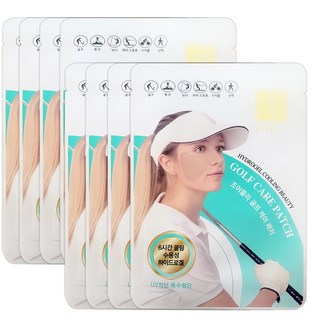 조이줄리 골프 케어 패치 4매입 민트 2세트(8매입)/6시간쿨링 스포츠 자외선차단 운동 레저, 4개입, 2개