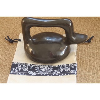 玄黃泗濱砭石按摩龜，工廠直供正品砭石刮痧板，非靈璧石, 1個