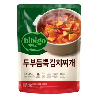 비비고 두부듬뿍 김치찌개, 460g, 4개