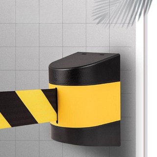 벽걸이 차단벨트 대기선 차단띠 출입금지 분리대, 10M 자석형, 1개