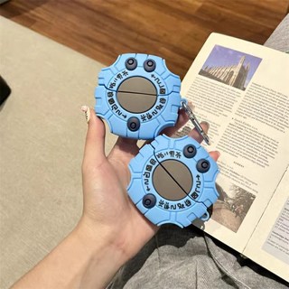 디지몬 디지바이스 실리콘 보호 버즈3 프로 갤럭시 커버 케이스, 케이스+고리, 버즈3프로/버즈3